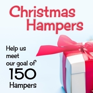 Christmas Hamper Button