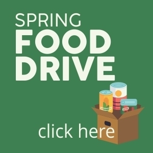 Spring Food Drive Button