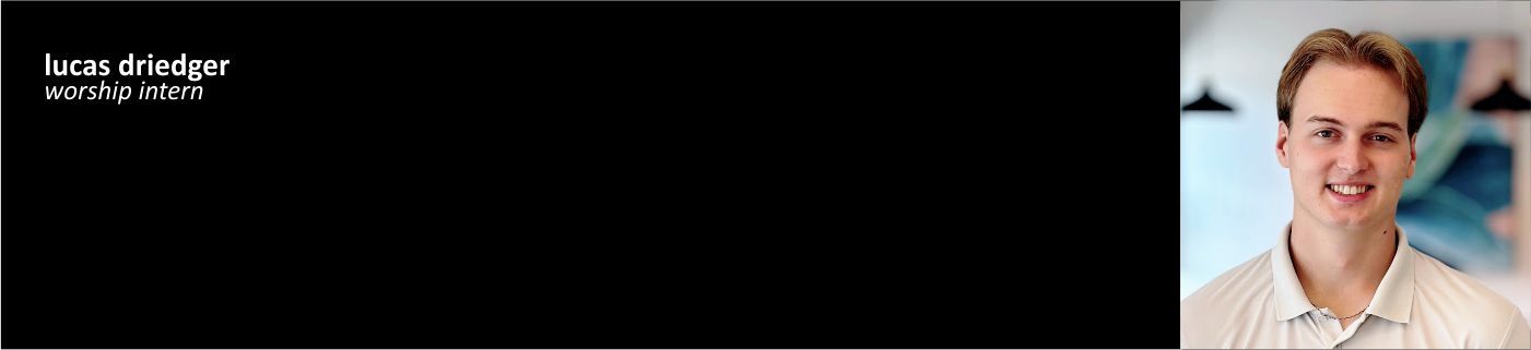 Lucas Driedger Banner
